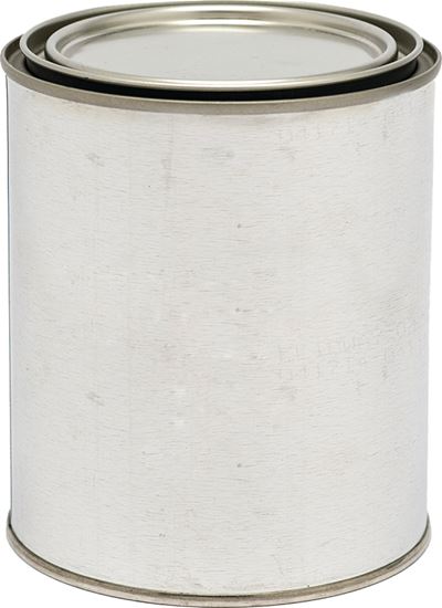 Valspar 27318 Empty Paint Can, 1 qt Capacity, Metal, Silver