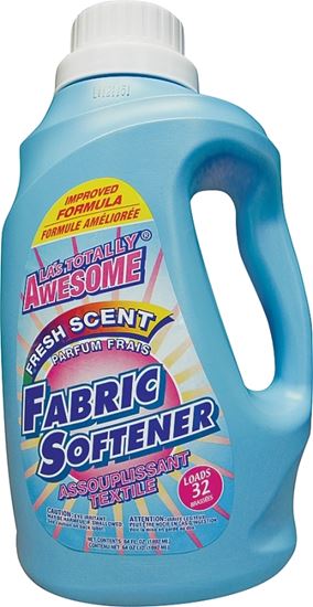 LA's TOTALLY AWESOME 235 Fabric Softener, 64 oz, Fresh, Pack of 8