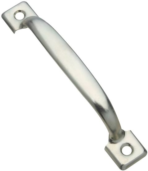 National Hardware N117-713 Door Pull, 4-3/4 in H Handle, Steel, Zinc