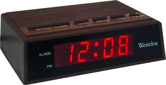 Westclox 22690 Alarm Clock, LED Display