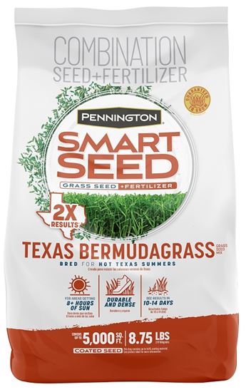 Pennington 100085559 Texas Bermuda Grass Seed Blend, 5 lb