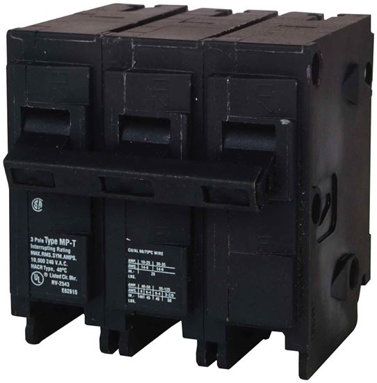 Siemens MP390 Circuit Breaker, MP-T, 90 A, 3 -Pole, 240 VAC, Instantaneous, Non-Interchangeable Trip