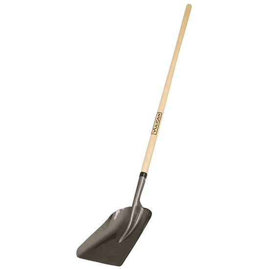 Vulcan 34544 Street Shovel, Ashwood Handle, 48 in L Handle