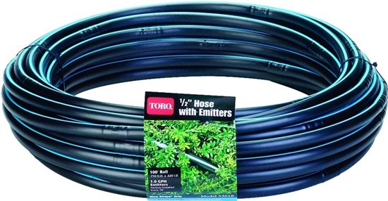 Toro 53618 Drip Hose, Polyethylene, For: Blue Strip Drip 1/2 in Fittings