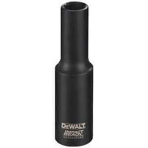 DeWALT IMPACT READY DW2291 Impact Socket, 13/16 in Socket, 3/8 in Drive, Square Drive, 6-Point, Steel, Black Oxide