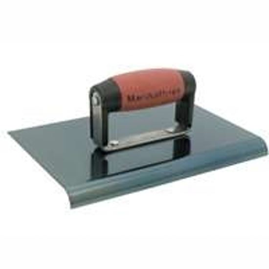 Marshalltown DuraSoft Series 159BD Hand Edger, 6 in L Blade, 4 in W Blade, HCS Blade, 5/8 in Lip, 1/2 in Lip Radius