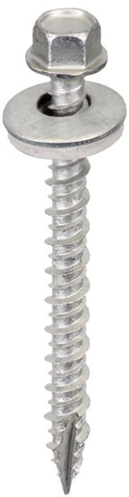 Acorn International SW-MW2G250 Screw, #9 Thread, High-Low, Twin Lead Thread, Hex Drive, Self-Tapping, Type 17 Point, 250/BAG