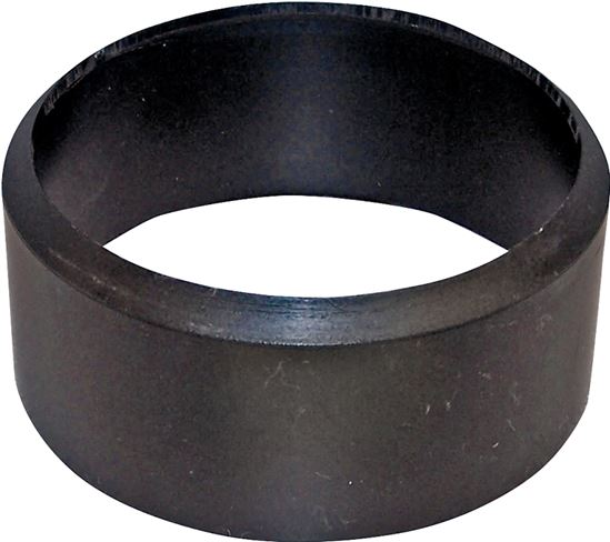 Canplas 102841BC Adapter Pipe Bushing, 3 in, Spigot x Hub, ABS, Black