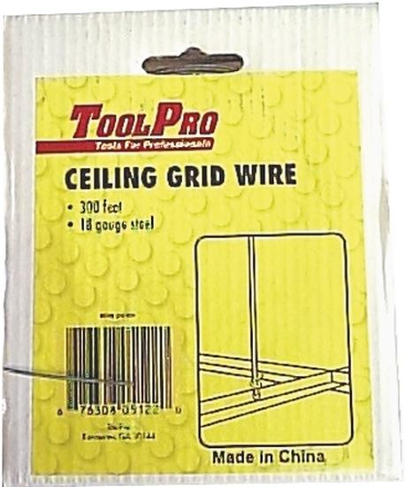 Toolpro 05122 Ceiling Wire, Galvanized Steel