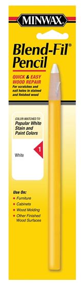 Minwax Blend-Fil 110116666 Pencil, White, Works on: Wood