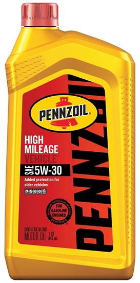 Pennzoil 550022838 Motor Oil, 5W-30, 1 qt Bottle, Pack of 6