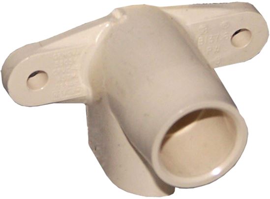 NIBCO T00155C Drop Ear Pipe Elbow, 1/2 in, 90 deg Angle, CPVC, 40 Schedule