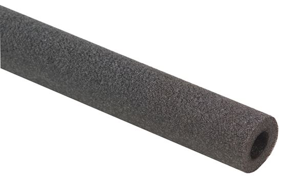 M-D 50142 Pipe Insulation, 3 ft L, Polyethylene, Black, 3/4 in Pipe