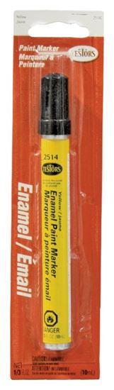 Testors 2514C Enamel Marker, Yellow, 0.33 fl-oz