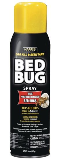 Harris BLKBB-16A Bed Bug Killer, Liquid, Spray Application, 16 oz