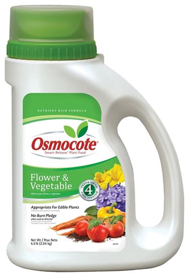 Miracle-Gro Osmocote Smart-Release 277860 Plant Food, 4.5 lb Bag, Solid, 14-14-14 N-P-K Ratio