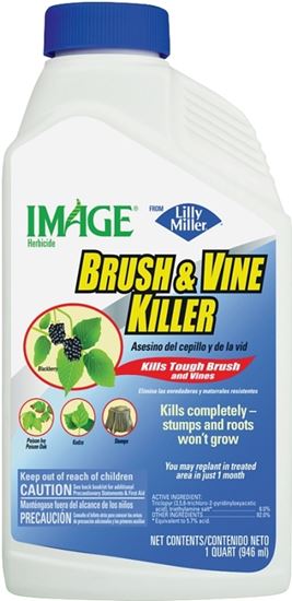 Image 100099398 Brush and Vine Killer, Liquid, Pale Pinkish, 32 oz Bottle