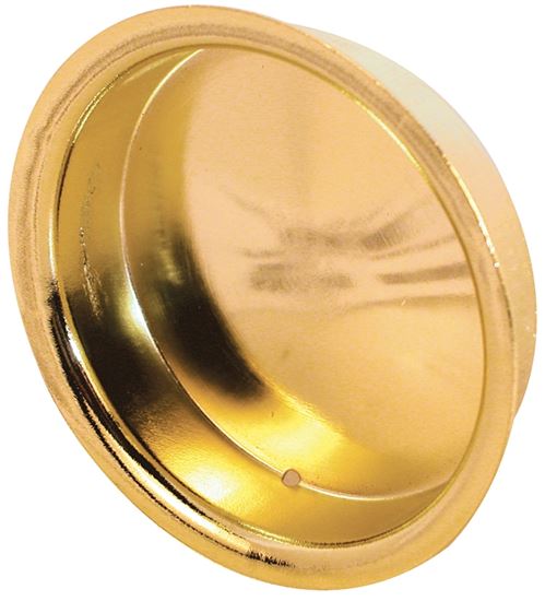 Prime-Line N 6698 Door Pull, 5/16 in D, Steel, Brass