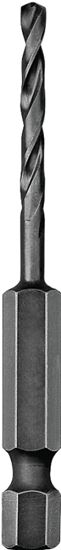 DeWALT DD5132 Impact Drill Bit, 1/2 in Dia, 4 in OAL, Spiral Flute, 1/4 in Dia Shank, Hex Shank