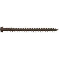 Camo 0349254 Deck Screw, #10 Thread, 2-1/2 in L, Star Drive, Type 99 Double-Slash Point, Carbon Steel, ProTech-Coated, 350/PK