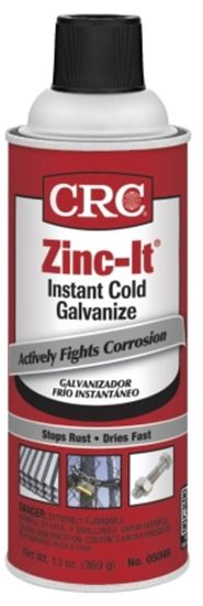 CRC 05048 Cold Galvanized Spray Paint, Gray, 13 oz, Can