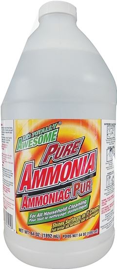 LA's TOTALLY AWESOME 241 Ammonia, 64 oz Bottle, Pack of 6