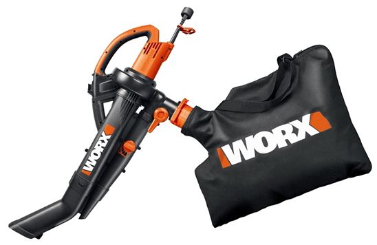 WORX WG505 Leaf Blower, 12 A, 120 V, 350 cfm Air