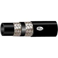 Gates 70609 Hose, 165 ft L, 2400 psi Pressure, Synthetic Rubber, Black