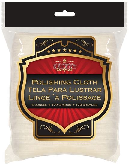 Sm Arnold 85-710 Polishing Cloth, 6 oz, Polyester, Natural