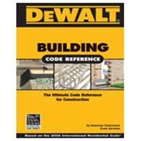 DeWALT 9781111036621 How-To Book, Building Code Reference, Author: Christopher Prince, English, Paperback Binding