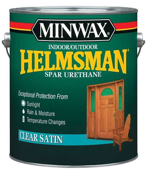 Minwax 13205000 Spar Varnish, Satin, Liquid, 1 gal, Pail, Pack of 2