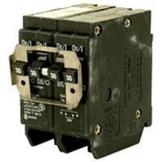 Cutler-Hammer BQ220230 Circuit Breaker with Rejection Tab, Quad, Type BQ, 20/30 A, 4 -Pole, 120/240 V