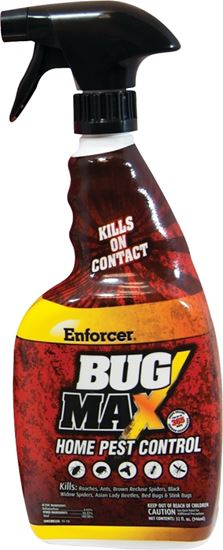 Enforcer EBM32 Home Pest Control Insect Killer, Liquid, Spray Application, 32 oz, Pack of 12