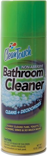 CleanTouch 9650 Bathroom Cleaner, 13 oz Aerosol Can, Liquid, Pack of 12