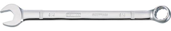 DeWALT DWMT72199OSP Combination Wrench, SAE, 3/4 in Head, 9-11/16 in L, 12-Point, Chrome, Comfort-Grip Handle