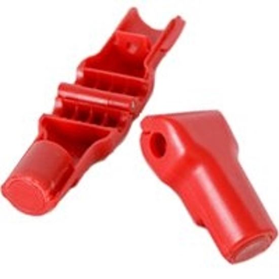 Southern Imperial RSL-ML01 Stop Lock, Red, Pack of 25