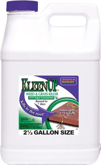 Bonide 7463 Weed and Grass Killer, Liquid, Amber/Light Brown, 2.5 gal