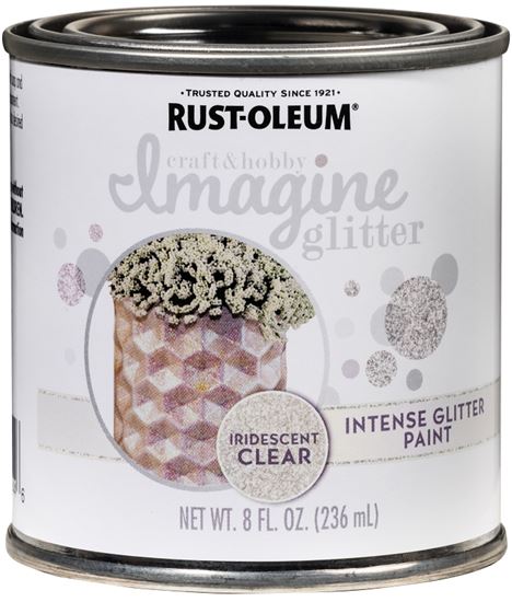 Rust-Oleum Imagine Craft & Hobby 345700 Intense Paint, Clear, 8 oz, Can