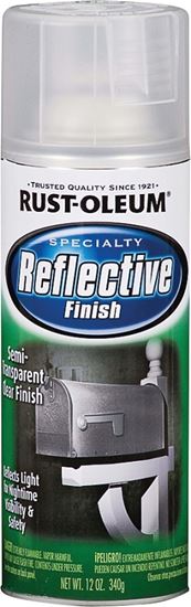 Rust-Oleum 214944 Spray Paint, Clear/Semi-Transparent, Reflective, 10 oz, Can