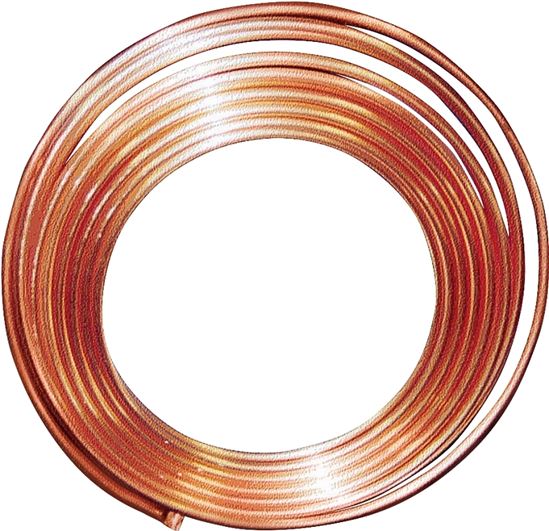 Streamline 12035 Copper Tubing, 3/8 in, 10 ft L, Short, Coil