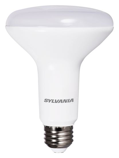 Sylvania 40730 Natural LED Bulb, Spotlight, BR30 Lamp, 65 W Equivalent, E26 Lamp Base, Dimmable, Frosted, Daylight Light