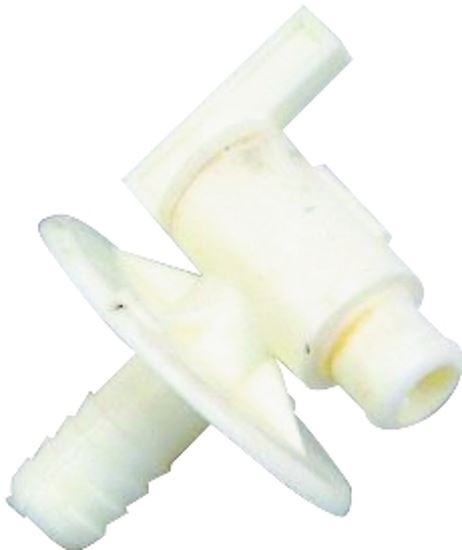 US Hardware RV-390C Water Spigot, Plastic, White