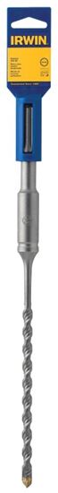 Irwin BM324035 Hammer Drill Bit, 1-1/4 in Dia, 16 in OAL, Twist Flute, 2-Flute, 5 in Dia Shank, Spline Shank