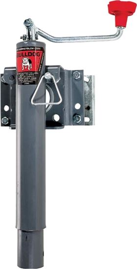 Bulldog 151443 Trailer Jack, 2000 lb Lifting, 1 ft 9 in Max Lift H, 27.7 in OAH, Steel