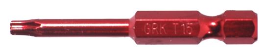 GRK Fasteners 86427 Drive Bit, T15 Drive, Star Drive, 2 in L