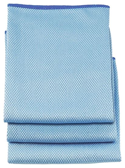 Unger Professional 966900 Cleaning Cloth, 18 in L, 18 in W, Microfiber