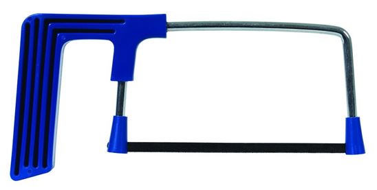 General 864 Junior Hacksaw, 6 in L Blade, Ergonomic Handle, Plastic Handle