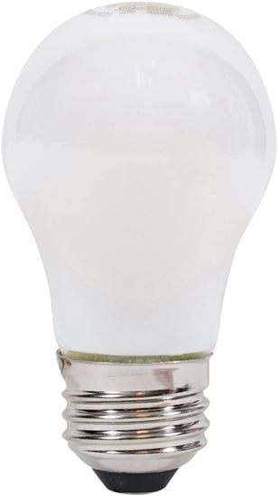 Sylvania 40775 Natural LED Bulb, General Purpose, A15 Lamp, 40 W Equivalent, E26 Lamp Base, Dimmable, Frosted