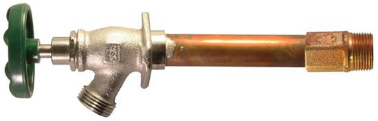 arrowhead 456-06LF Frost-Free Standard Wall Hydrant, 1/2 in Connection, MIP x Copper Sweat x Male Hose Thread