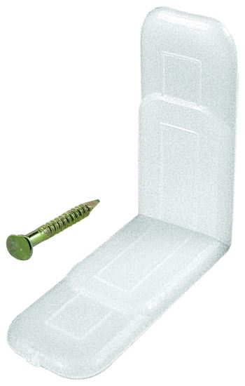 Prime-Line R 7153 Drawer Guide Side Saddles, Nylon/Plastic, White